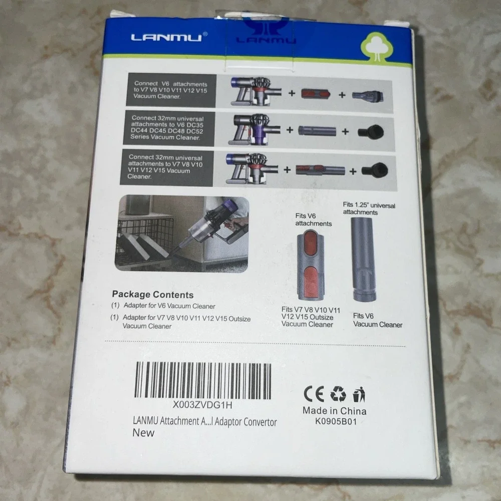 Vacuum Attachment Adapter allows connection of‎ tools to various vacuum models